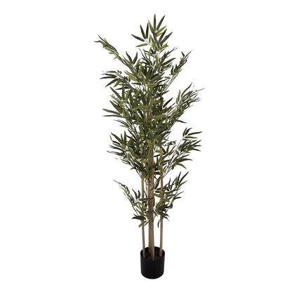 Kunstplant Bamboe 30x30x160 cm Groen Kunststof