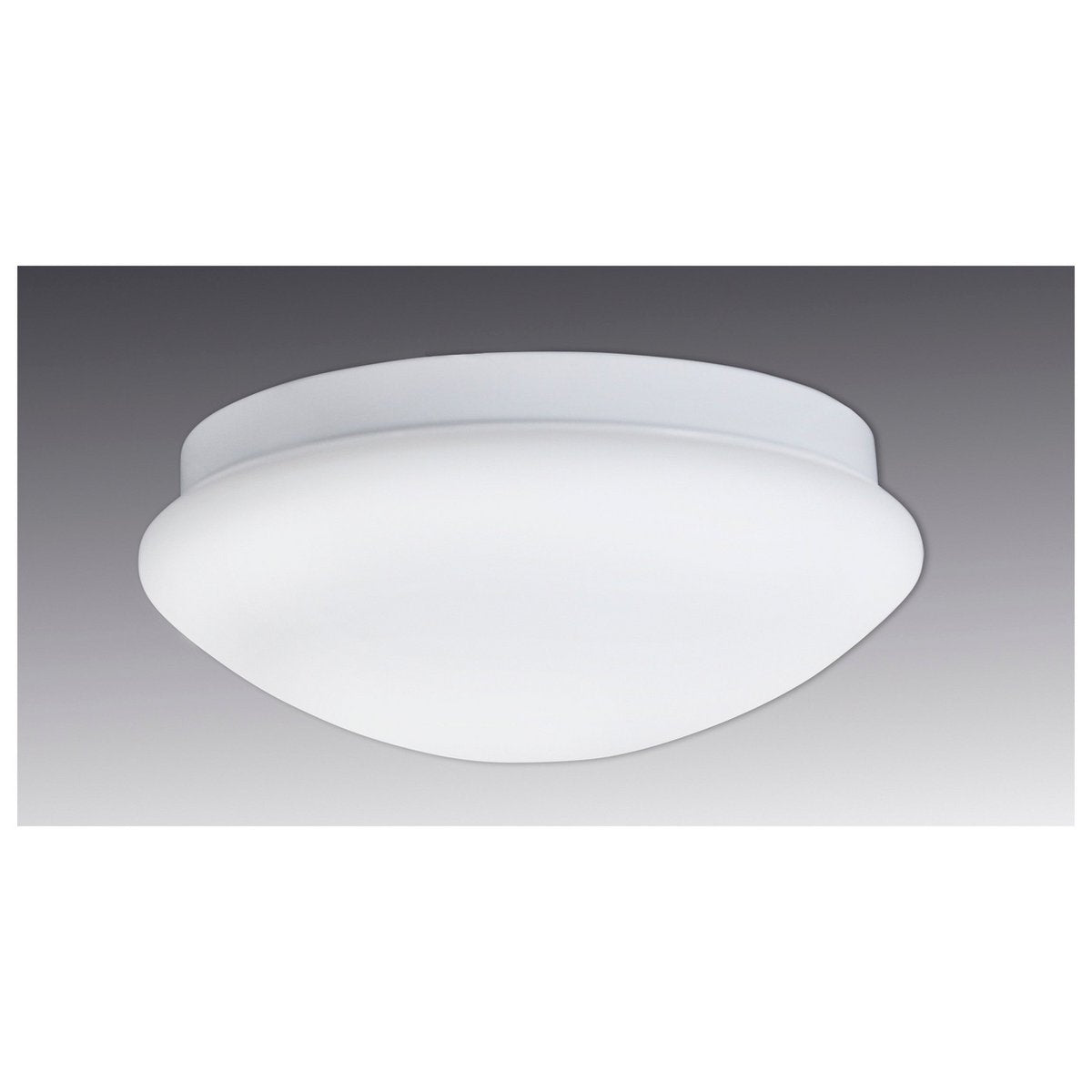 Plafondlamp LED Genève 30 cm wit metaal plastic