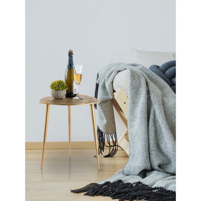 Aluminium Decoratieve Tafel Alster Driehoek 40x45x40 Cm