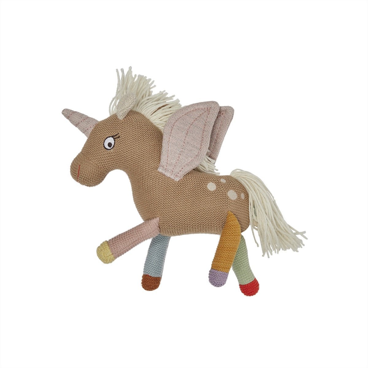Knuffel eenhoorn 90 g OEKO-TEX katoen