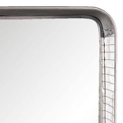 Mirror 28x57 cm Grey Iron Large Mirror