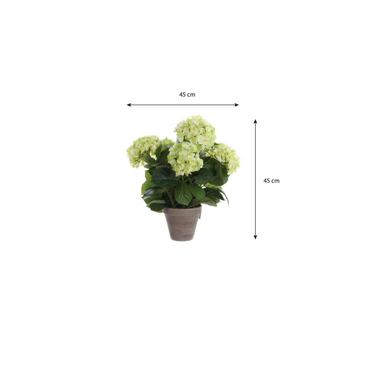 Kunstplant Hydrangea Crème