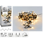 Lichtsnoer 40 led 6 meter warm wit