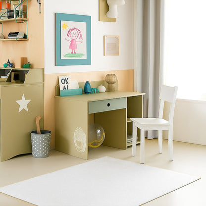 Witte biologische katoenen gaasgordijnen