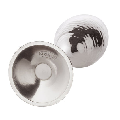 Champagne fluiten set van 2 verzilverd gehamerd 23 cm 200 ml