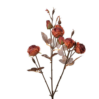 Kunstbloem 73 cm oranje kunststof
