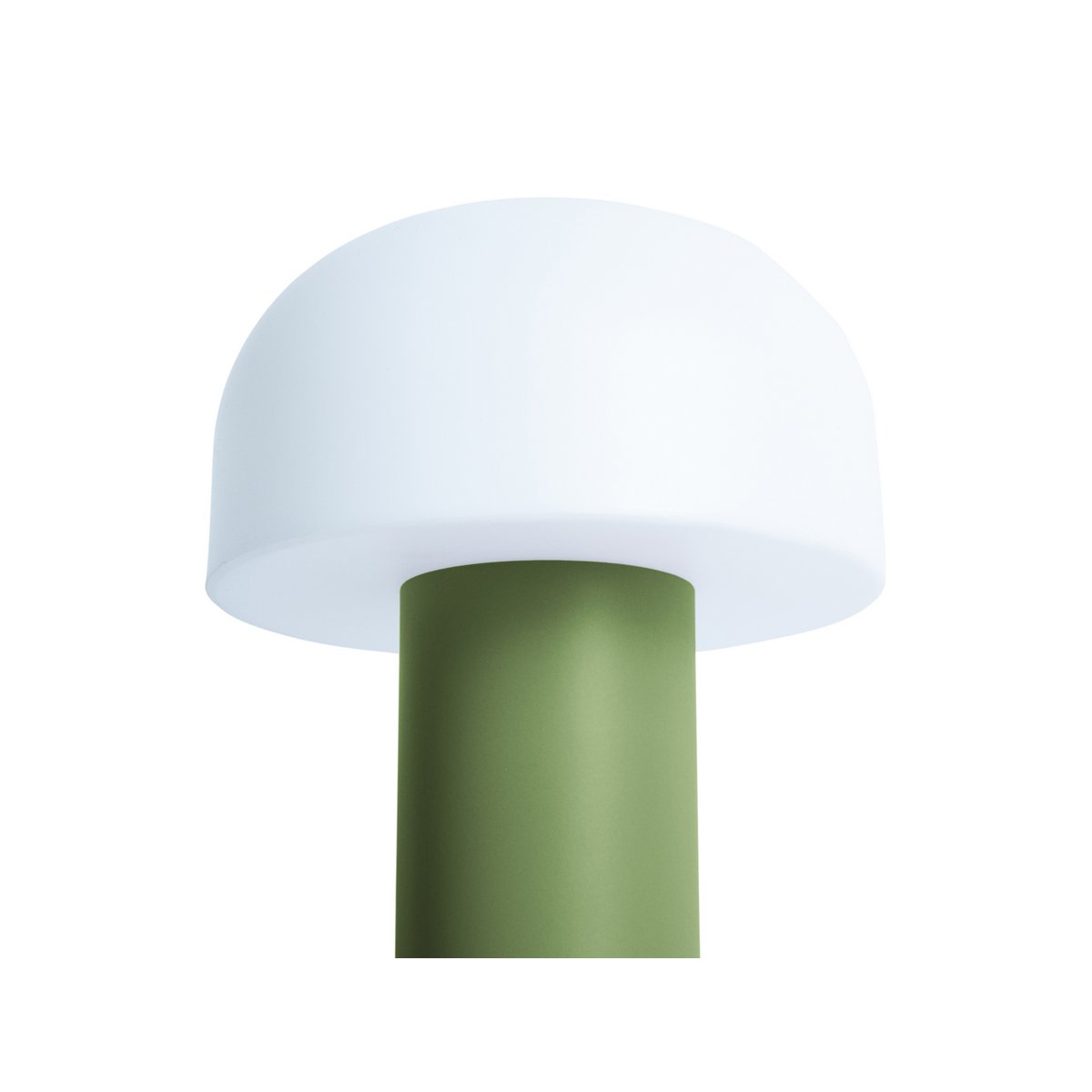 Tafellamp Luca LED groen 15x23 cm