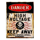 Text Plate 25x33 cm Beige Black Iron Wall Plaque