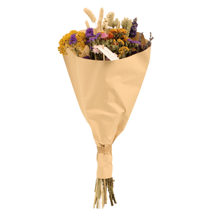 Dried Flowers Field Bouquet Multi - Ø25cm - ↕60cm