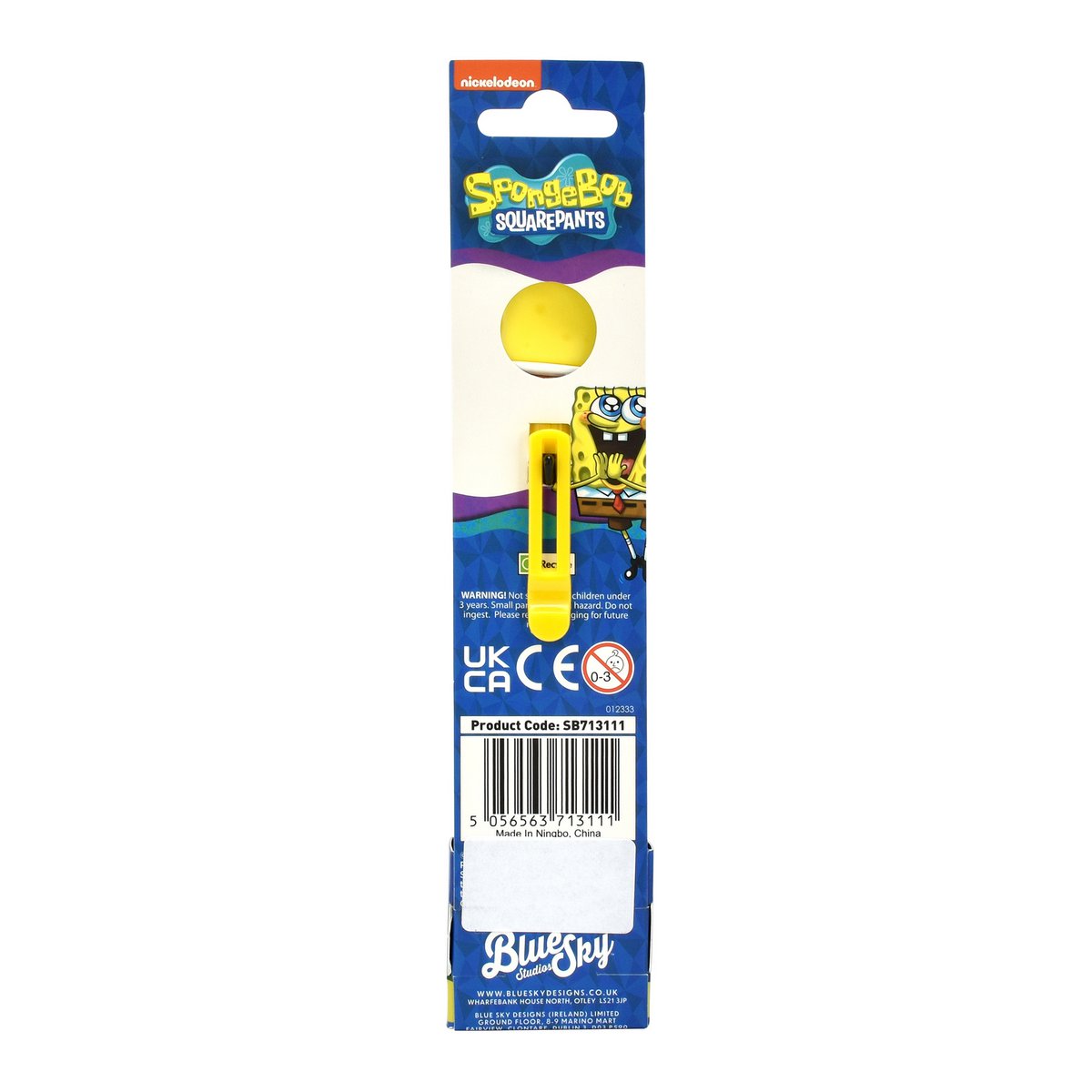 Spongebob pen 8 kleuren