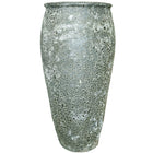 Plantenpot keramiek 58x58x120 cm groen