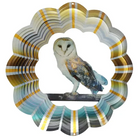 Windspinner 12", Spin Art, Barn Owl, 12BOWL300