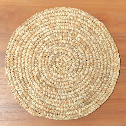 Placemat Round Raffia (Set of 2, 4 or 6) URUP