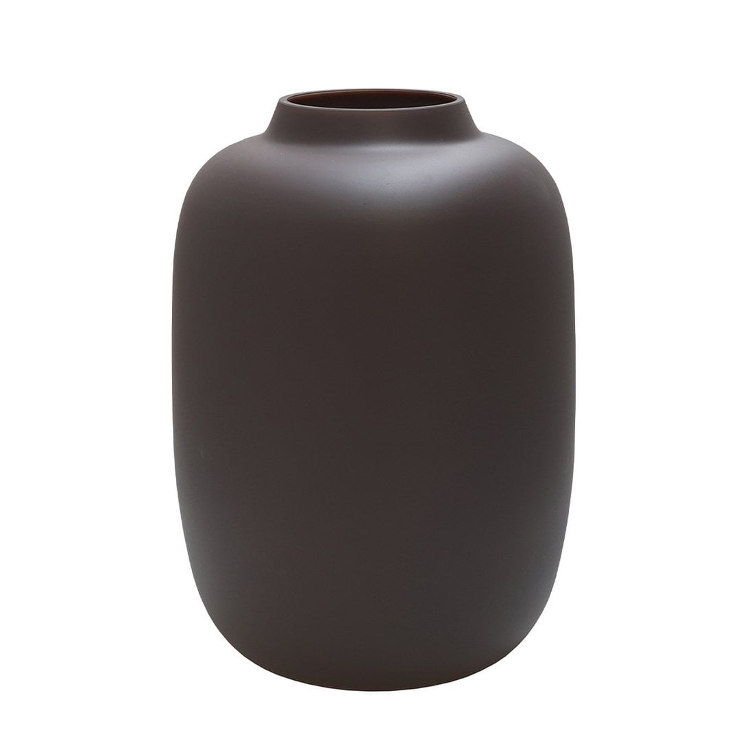 Vaas Artic S/M Ø21x29 cm en Ø25x35 cm glas grijs bruin