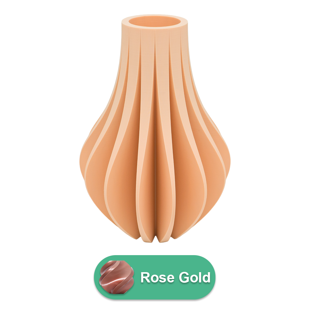 Aventa 3D vaas - 3D geprinte vaas - Duurzaam PLA - Geschikt voor kunstbloemen