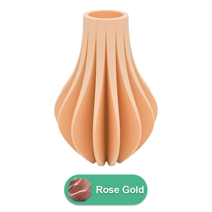 Aventa 3D vaas - 3D geprinte vaas - Duurzaam PLA - Geschikt voor kunstbloemen