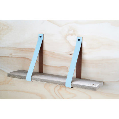 Leren plankdragers mint 2 stuks 4 cm