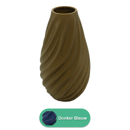 3D vaas PLA 30 cm zwart