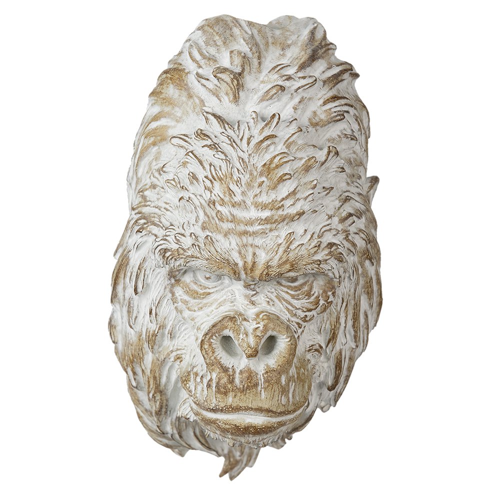 Figure monkey 30 cm brown with polyresin home accessories
