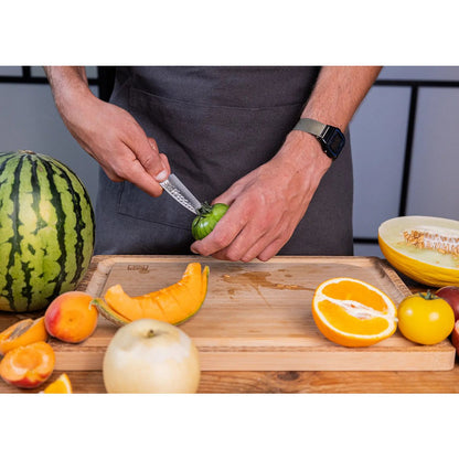 Messenset 2 stuks schilmesje santoku Japans staal
