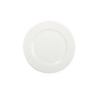 Parelplaat 27 cm wit porselein