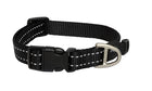 Honden halsband Rogz Snake 16mm zwart 26-40 cm