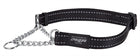 Rogz Fanbelt halfslip halsband zwart L 37-56 cm