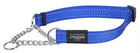 Rogz For Dogs Fanbelt Half Slip Collar Blue