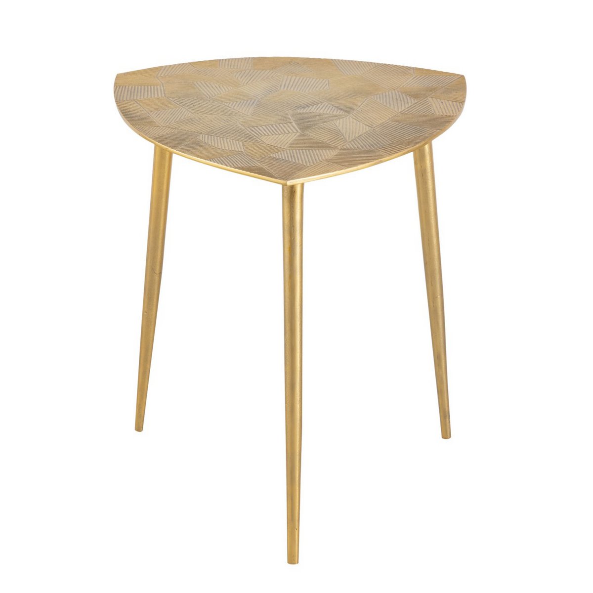 Aluminium Decoratieve Tafel Alster Driehoek 40x45x40 Cm