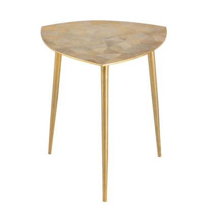 Aluminium Decoratieve Tafel Alster Driehoek 40x45x40 Cm