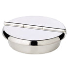 Asbak opvouwbaar verzilverd 10 cm