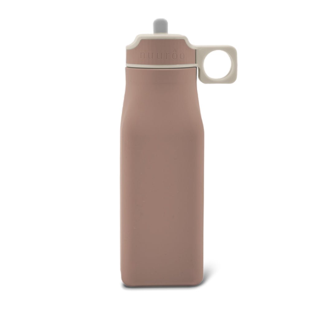 Lindi siliconen drinkfles 450 ml chocolademout