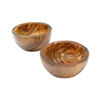 Eierdopjes 6 stuks olijfhout Ø 4 cm