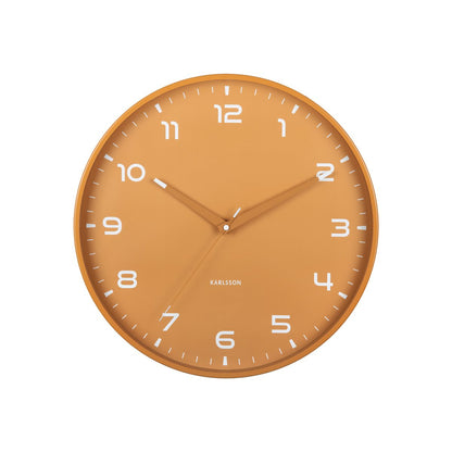 Wandklok Karlsson 50 cm zilver