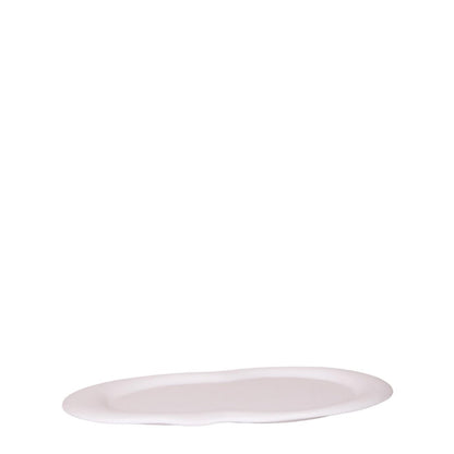 Metalen dienblad ovaal 30x13 cm