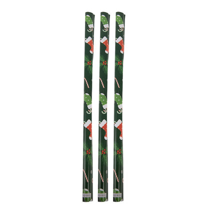 Wrapping Paper 3 Rolls 50x75 cm Green Paper
