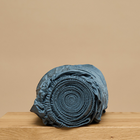 Bamboo Fitted Sheet Ocean Blue