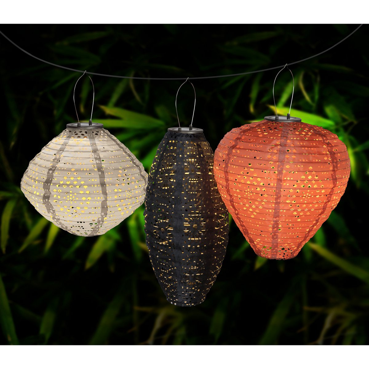 Greatham LED-lantaarn - Roze, oplaadbare zonne-lantaarn, 30x30x34 cm