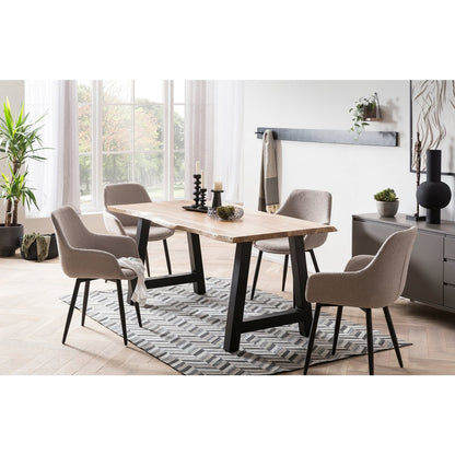 Acacia eettafel 140x80 cm