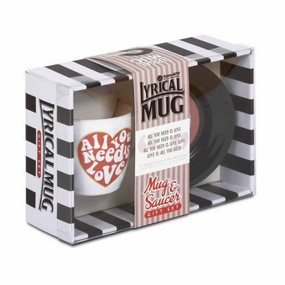 Mug set "Lyrical Mug" Love - Lennon & McCartney