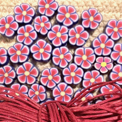 Luna Leena Children's Bracelet Flower Purple Handmade Nepal