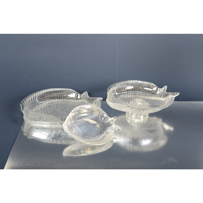 Visbeker glas 17,5x14,5 cm
