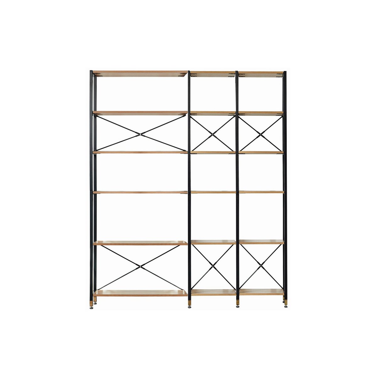 Regal-Set Wandrek 210 cm Hoogte Voor Ruimtebesparing