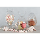 Glass jar Ø 8x17 cm Transparent Glass Jar