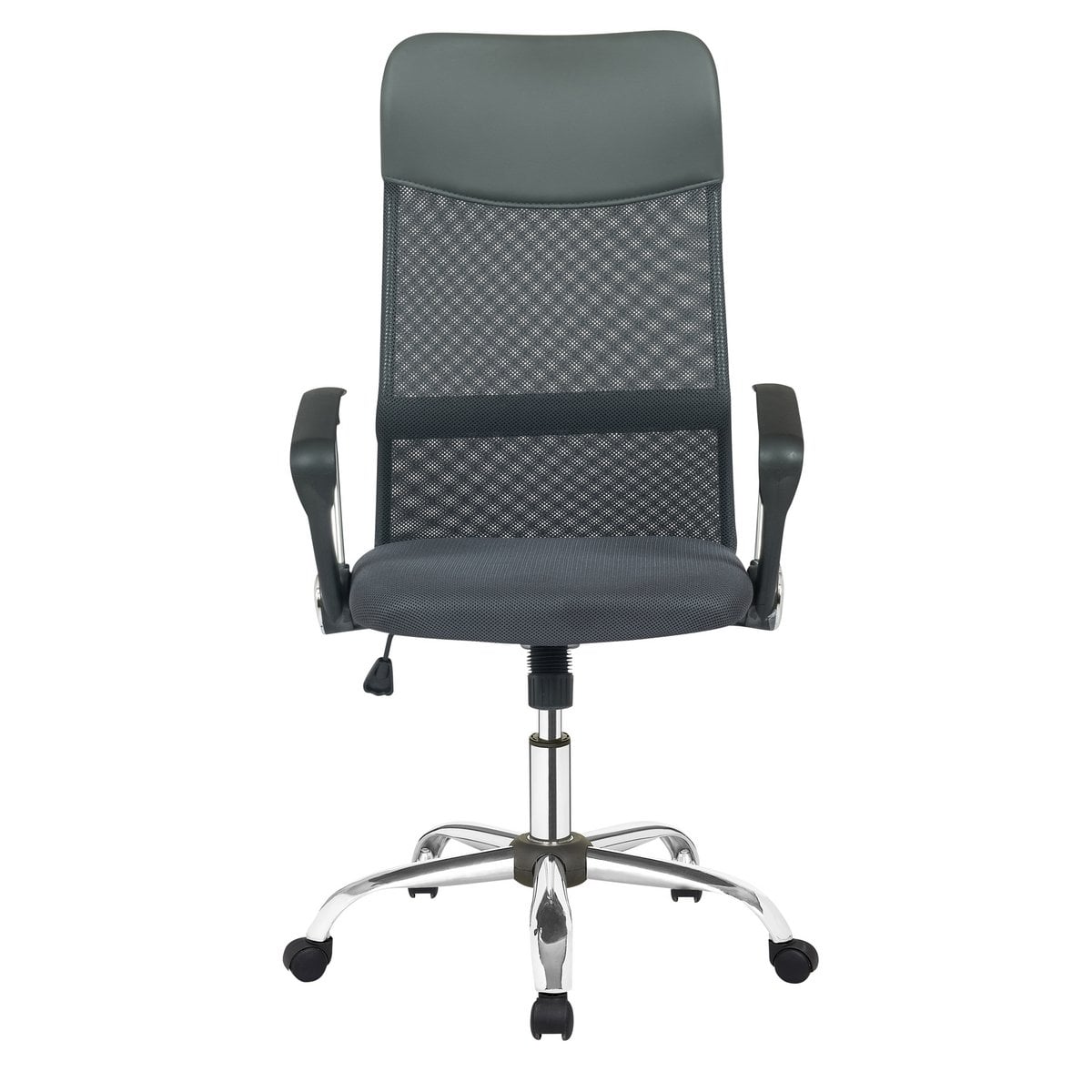 Office chair gray with mesh