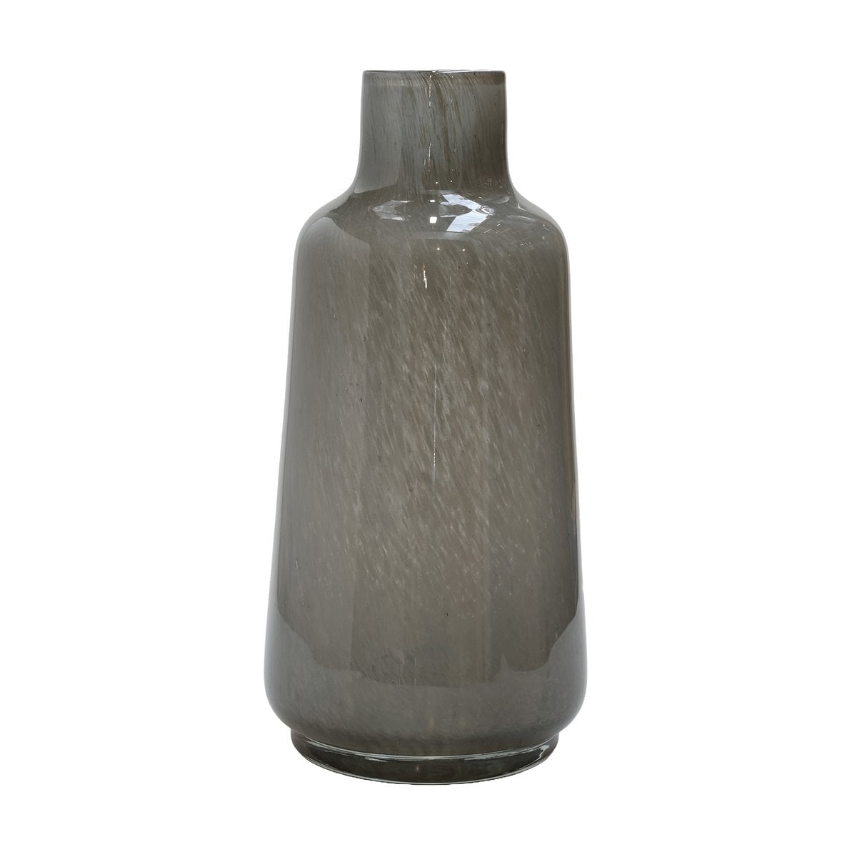 Vaas Jana Elite grijs 35x18 cm glas