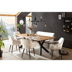 6-piece Dining Set 220x110cm