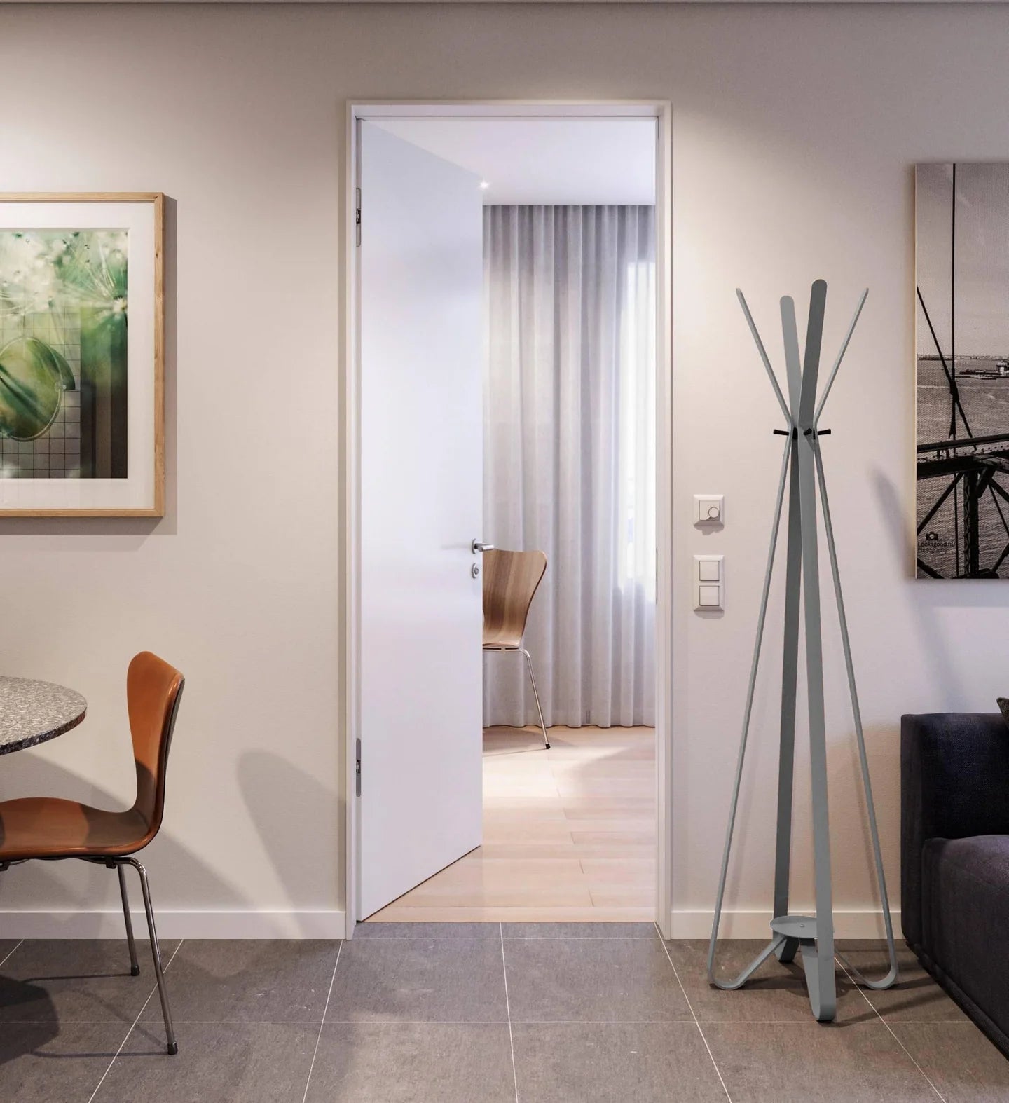 Gorillz Modi Staande Kapstok Industriële Stijl Functioneel