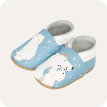 Babyslofjes leer berenknuffel