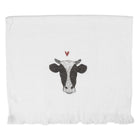 Guest Towel 40x66 cm White Cotton Cow
